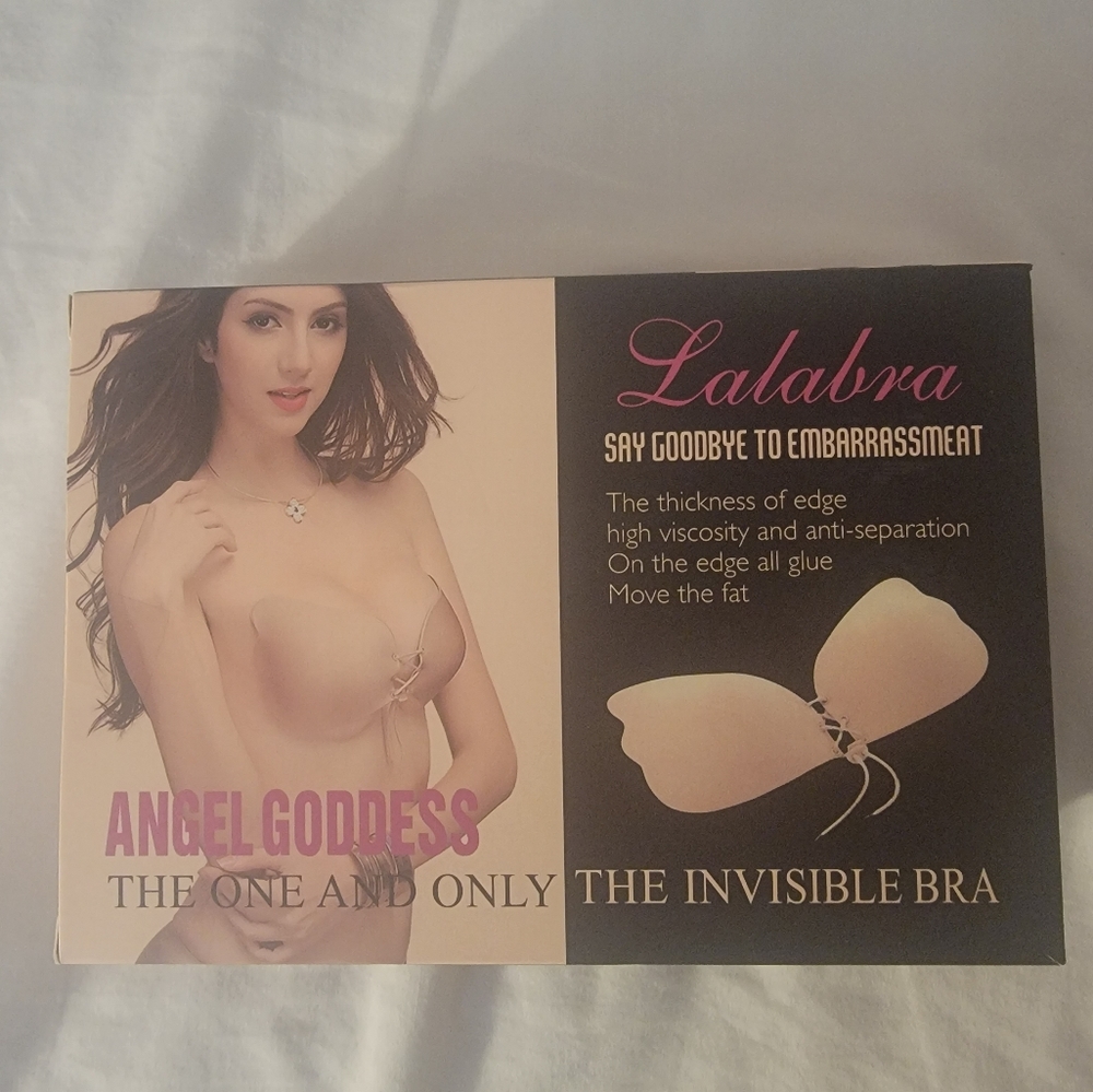 Invisible push up bra
